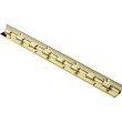 Jewelry Box Stop Hinge - 8", Brass Plated