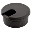 1-3/4'' Standard Plastic Grommet, Black