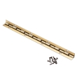 Jewelry Box Stop Hinge - 8", Antique Brass