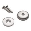 Flat-Mount Stainless Steel Magnetic Catch, 20 lb. Hold