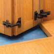Salice Pie Corner Hinge Kit, Face Frame, Titanium Finish, 1/2'' Overlay