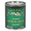 General Finishes Arm-R-Seal Urethane Top Coat, Gloss, Quart