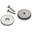 Flat-Mount Stainless Steel Magnetic Catch, 40 lb. Hold