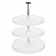 3 Shelf Set with Longer Post, White (6073-20-11-536)