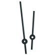 Slim Clock Hands, 3-3/4'', Black