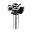 Amana Tool Mini Spoilboard Flattening/Rabbeting Router Bit with 4 Carbide Inserts, 1-1/2'' Dia. x 1/2'' Cutting Height x 1/2'' Shank