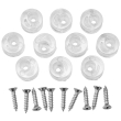 Clear Inset Door Stops for&nbsp;Self-Closing Hinges, 10-Pack