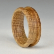 Whiskey Barrel Hardwood Ring Core Blank, Size 11.5