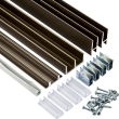 3 ft. Bronze E-Z Glide Tracks (Price per set)