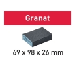 120-Grit Festool Granat Abrasive Sanding Sponges, 2-3/4'' x 3-7/8'' x 1'' Thick, 6-Pack (201082)