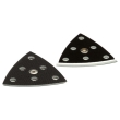 93x93mm Triangular Sanding Pads for Festool RO 90/DX 93 Sanders, 2-Pack, Hard (488716)