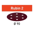 150-Grit 3-1/2'' Festool Rubin 2 D90 Abrasive Discs, 50-Pack (499082)