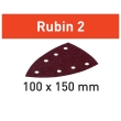60-Grit Festool 100x150mm Rubin 2 Delta Abrasive Sheets, 50-Pack (577572)