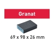36-Grit Festool Granat Abrasive Sanding Sponges, 2-3/4'' x 3-7/8'' x 1'' Thick, 6-Pack (201080)