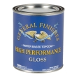 General Finishes High Performance Water-based Top Coat Gloss, Quart
