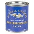 General Finishes High Performance Water-based Top Coat Satin, Pint