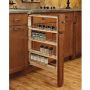 3'' Wide Base Filler Organizer with Ball-Bearing Soft-Close Slides