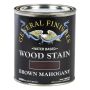 General Finishes Water Based Wood Stain, Brown Mahogany, Quart