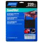 Norton&reg; SandWet&trade; Wet/Dry Sandpaper, 5-Pack, 220-Grit