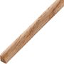 Oak - Quarter Round Real Hardwood Molding, 48" Length