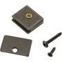 Low Profile Magnetic Catch - 5/16" x 1-1/8" x 13/16" (for single door applications)