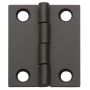 Flat Butt Hinge 1-1/2" L X 1-1/4" W, Oil-Rubbed Bronze