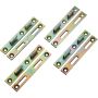 4 x 5/8" Heavy Duty Wrought Steel Bed Rail Fasteners (4-Pack)