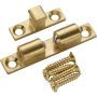 Brass Ball Catch, 1-29/32" Long x 11/32" Wide