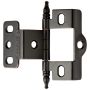 Oil Rubbed Bronze Urn Tip Full Back-to-Back Wrap-Around Hinges