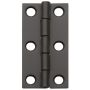 Flat Butt Hinge 2" L x 1" W, Oil-Rubbed Bronze