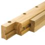Extension Slides - Wood, 2-3/8" High- Max Opening of 62" (set)