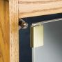 No Bore Magnastrike - Polished Brass