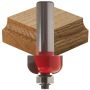 Freud&reg; #30-110 Cove Router Bit, 1/4'' R x 1'' D x 1/2'' H x 1/2'' Shank Cove Router Bit