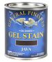 General Finishes Gel Stain, Java, 1/2 Pint