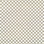 3/4" Flat Mesh, Antique Brass Finish, Grille Sheets
