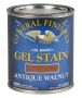 General Finishes Gel Stain, Antique Walnut, 1/2 Pint