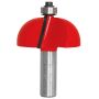 Freud&reg; #30-108 Cove Router Bit, 3/4''R x 2'' D x 7/8''H x 1/2'' Shank