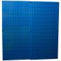 Blue Steel Wall Control Tool Board Pegboard (2 Pack)