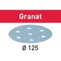 180-Grit 5'' Festool Granat D125 Abrasive Discs, 100-Pack (497171)