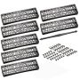 7-Pack of Vintage Library Ladder Steps and Spindle