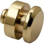 Polished Brass Foot/Knob for Jewelry Box, 3/4" Diameter