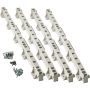 1-1/4" QuikTray Rollout Shelf Support Kit, White