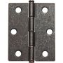 Flat Tipped Butt Hinge w/Removable Pin, 2-1/2" L x 2" W, Oil Rubbed Bronze