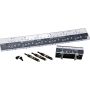 3-1/2'' Movable Louver Template Set for Shutter System w/Front Control Arm