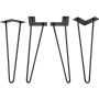 16'' I-Semble Hairpin Table Legs, 4-Pack