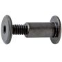 Black Oxide Cap Nuts for Connector Bolts (8-Pack)