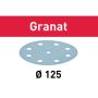 500-Grit 5'' Festool Granat D125 Abrasive Discs, 100-Pack (497178)