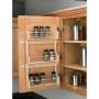 12-5/8" Wide Door Mount Spice Rack, Wood - Maple (4SR-18)