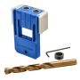 Rockler 1/2'' Doweling Jig Kit with Bit and Stop Collar