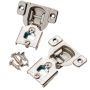 3/8" Overlay 3-Way Face Frame Hinges (Pair)